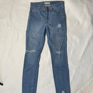 Madewell High Rise Skinny Jeans